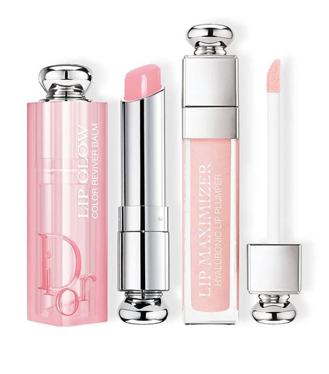 dior lip balm and gloss set|Dior lip gloss with name.